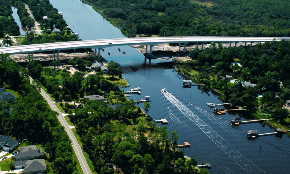 Palm Valley Bridge near Ponte Vedra Beach